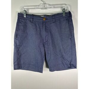 J.CREW Shorts Mens 30 Sunwashed Oxford Blue Casual Chino Short